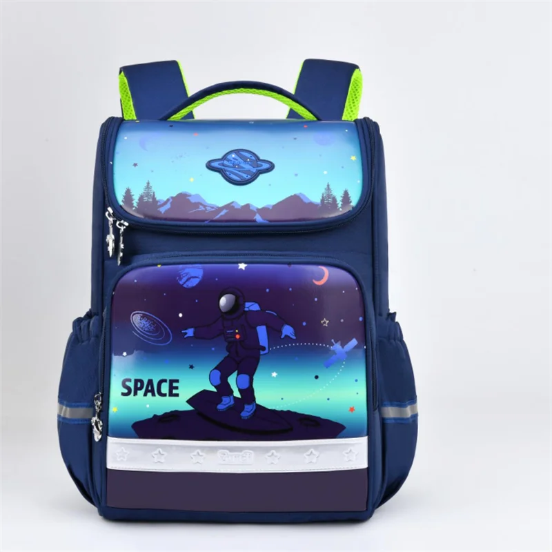 

2023 fashion Fantasy printed large capacity Nylon canvas schoolbag for middle school students