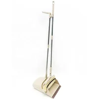 

Newest stand up miracle road yard lobby no dust sweep easy rotate broom and dust pan set