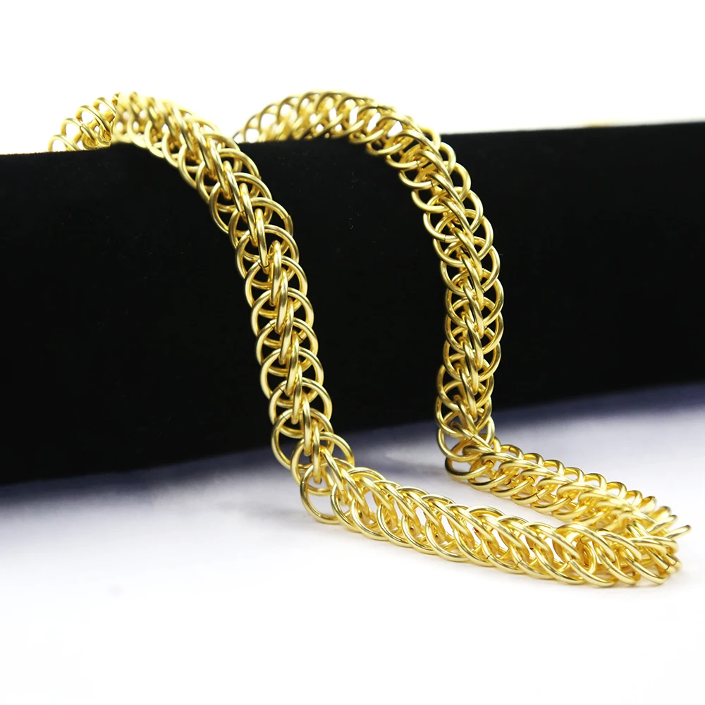 

High Quality Half-persian 4in1 Chain Necklace Chain For Jewelry Making