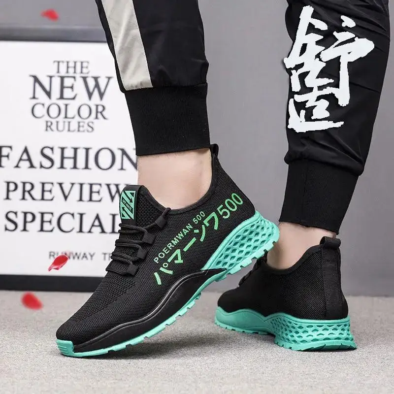 

YATAI New men's net shoes outdoor leisure sports shoes comfortable soft sole fashion driving shoes