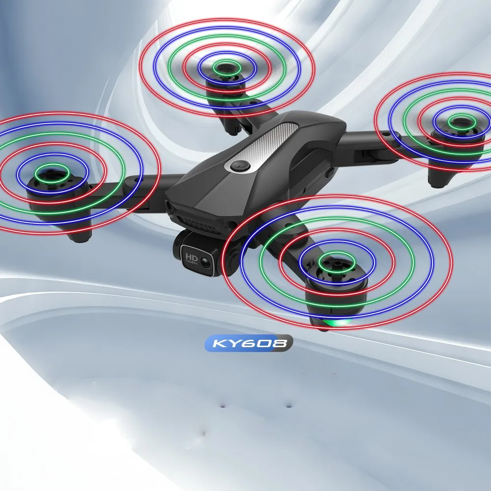 

10% OFF Headless 720P APP Control HD Drone WiFi UAV Optical Flow Positioning 360 Degree Flip Dual Cameras Drones with G-sensor