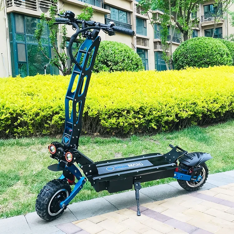 

2020 new arrivals 8000w powerful 2 wheels 11 inches 8000w 72v mobility adult electric scooters with dual suspensions, Blue