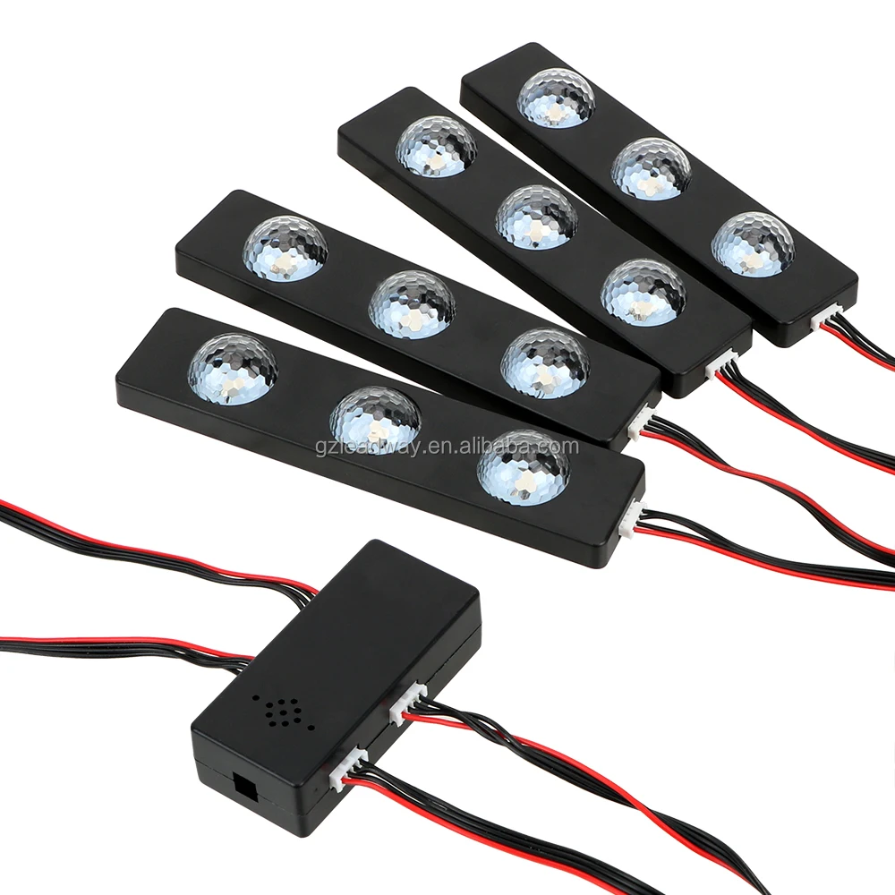 Car Interior Foot Light Auto Led Strip Atmosphere Decorative Lamp