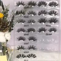 

DL05 Hot Sale Factory Direct Sale Qingdao Vendors 25mm 5d Mink False Eyelashes