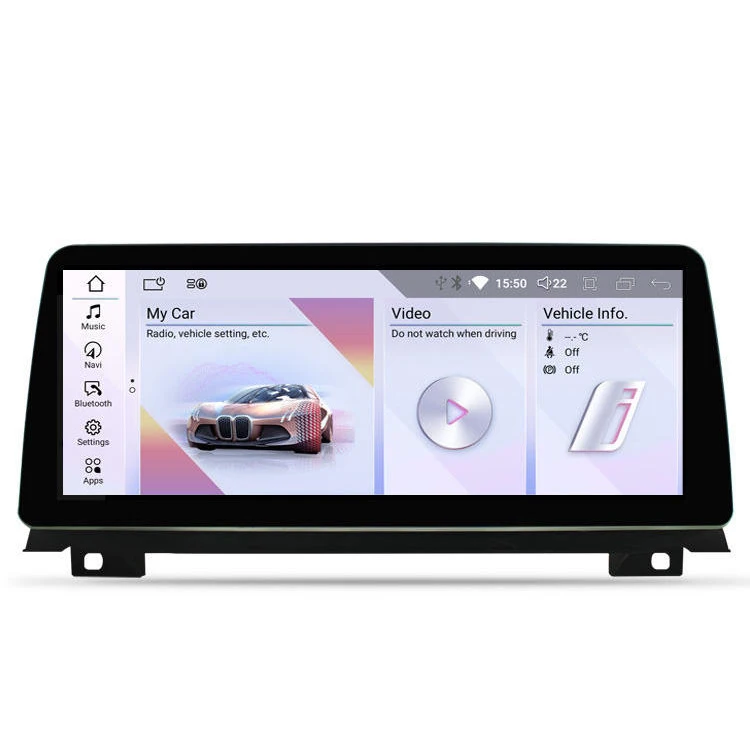 

YZG Car DVD Player 12.3 Inch 8 Core 8+64GB Upgrade Screen Android Multimedia Player For BMW 7 Series F01 F02 2009 2012 2015