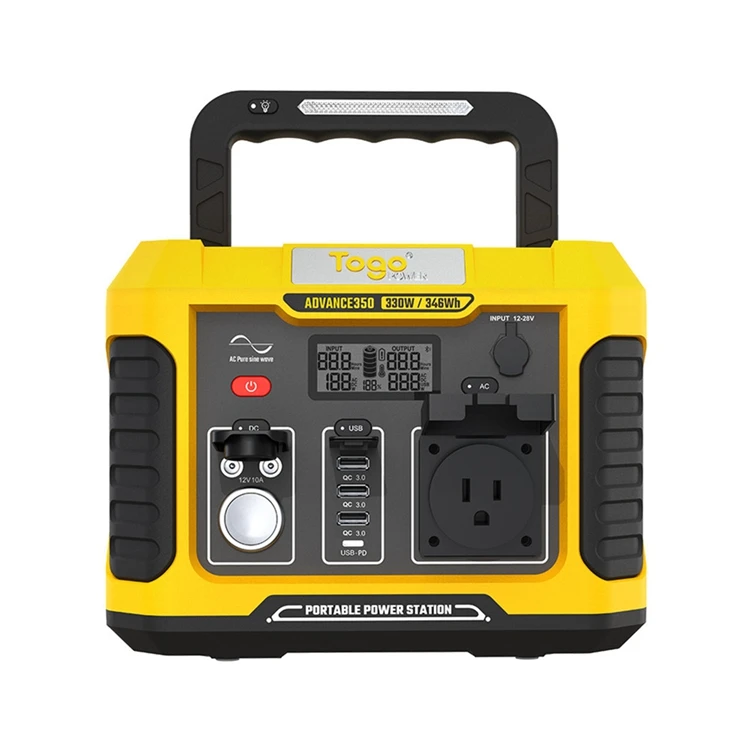 

346Wh 18650 Lithium Source 220v Bank Battery Generator Portable Power Station