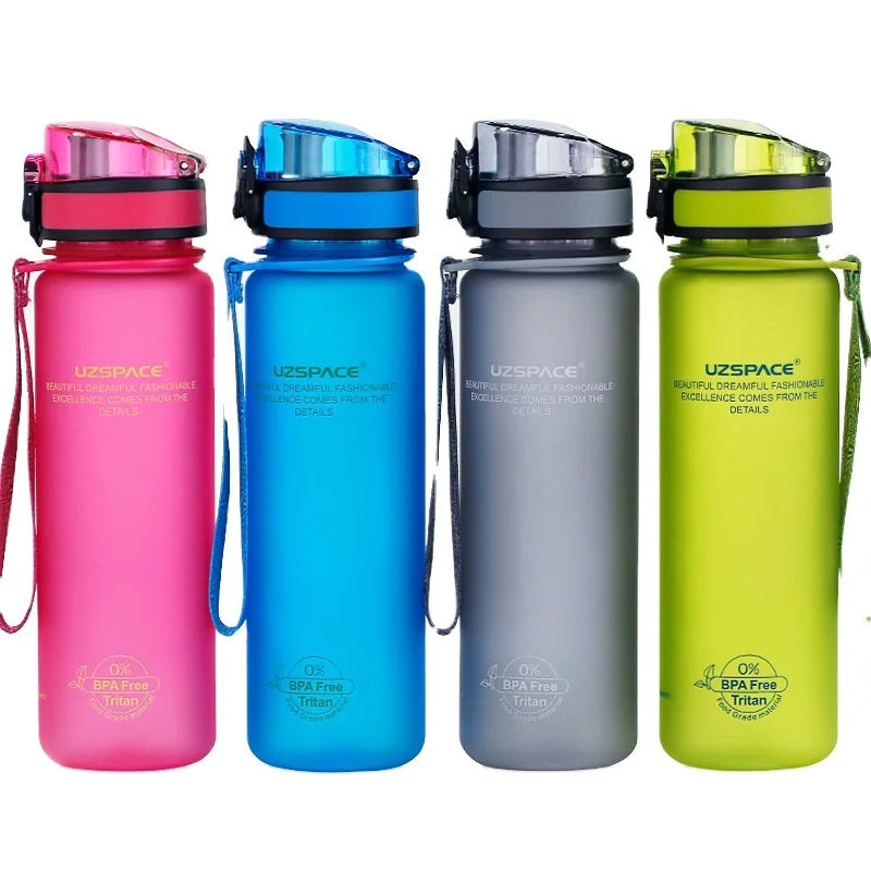 

UZSPACE Wholesale Hot Cheap BPA-Free Tritan High Quality Factory Sports Water Bottles