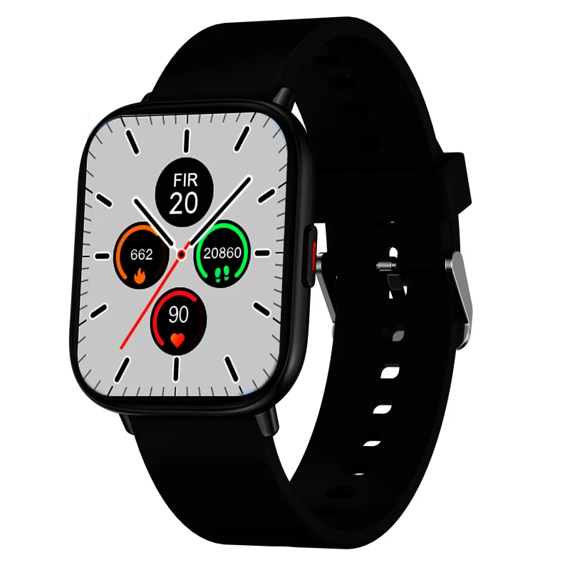 

Amazon top seller 2021 Smart Watch ip67 Smartwatch Heart Rate Blood Pressure TS17 1.7inch Fitness Bracelet