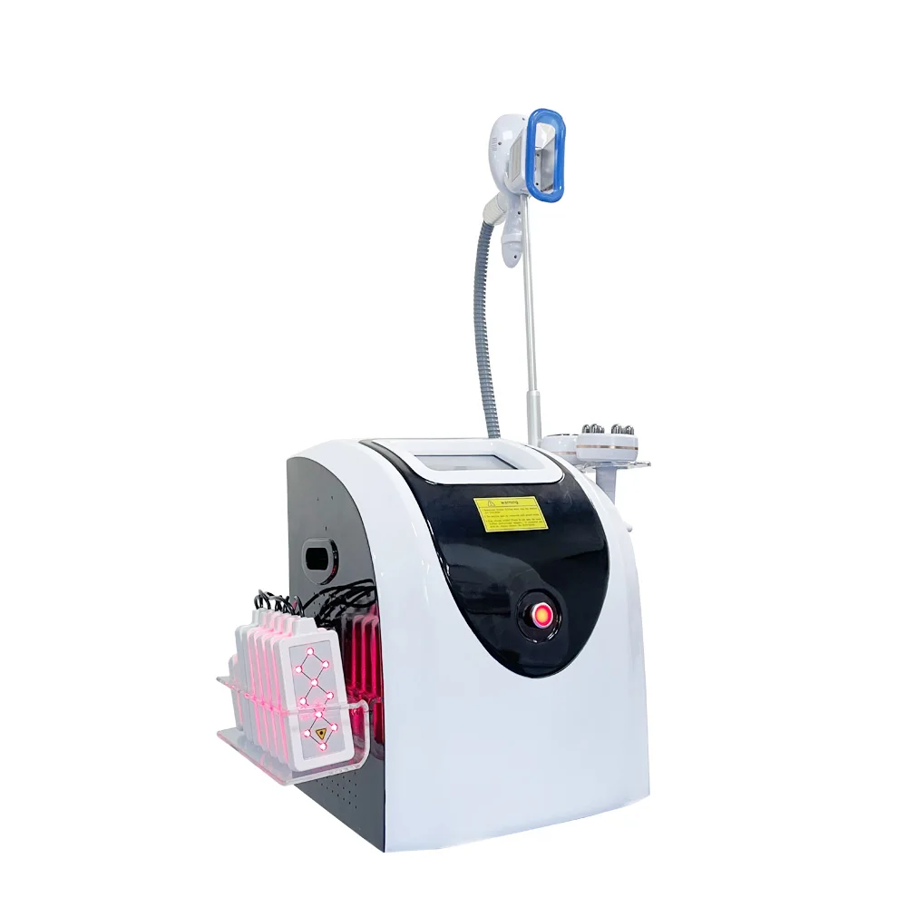 

cryolipolysis cavitation rf lifting multifunction cryolipolysiser cellulite fat reduction cryotherapy machine