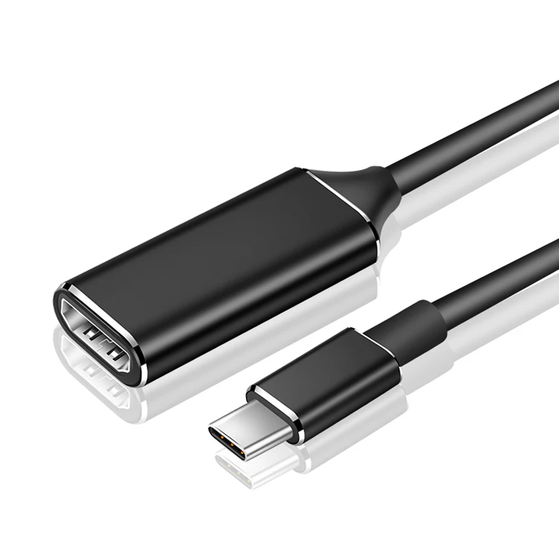 

4K Type C to HD Adapter USB 3.1 USB-C Adapter Male to Female Cable Converter USB C to HDTV adapter, Gray