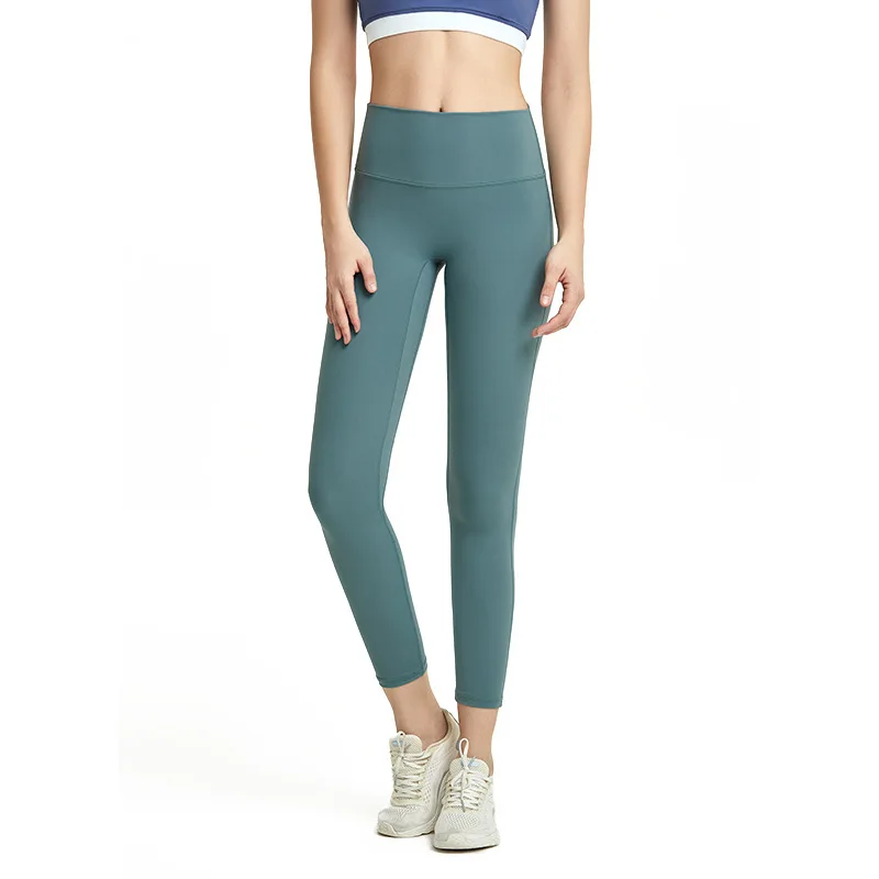

Wholesale High Waist Sports Pant Double Sided Tights Yoga Leggings Seamless Women Workout Leggings