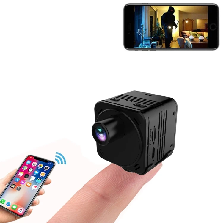 

Smart Motion-triggered Alarm Loop Recording Full HD 1080P WiFi Mini DV Recorder Camera