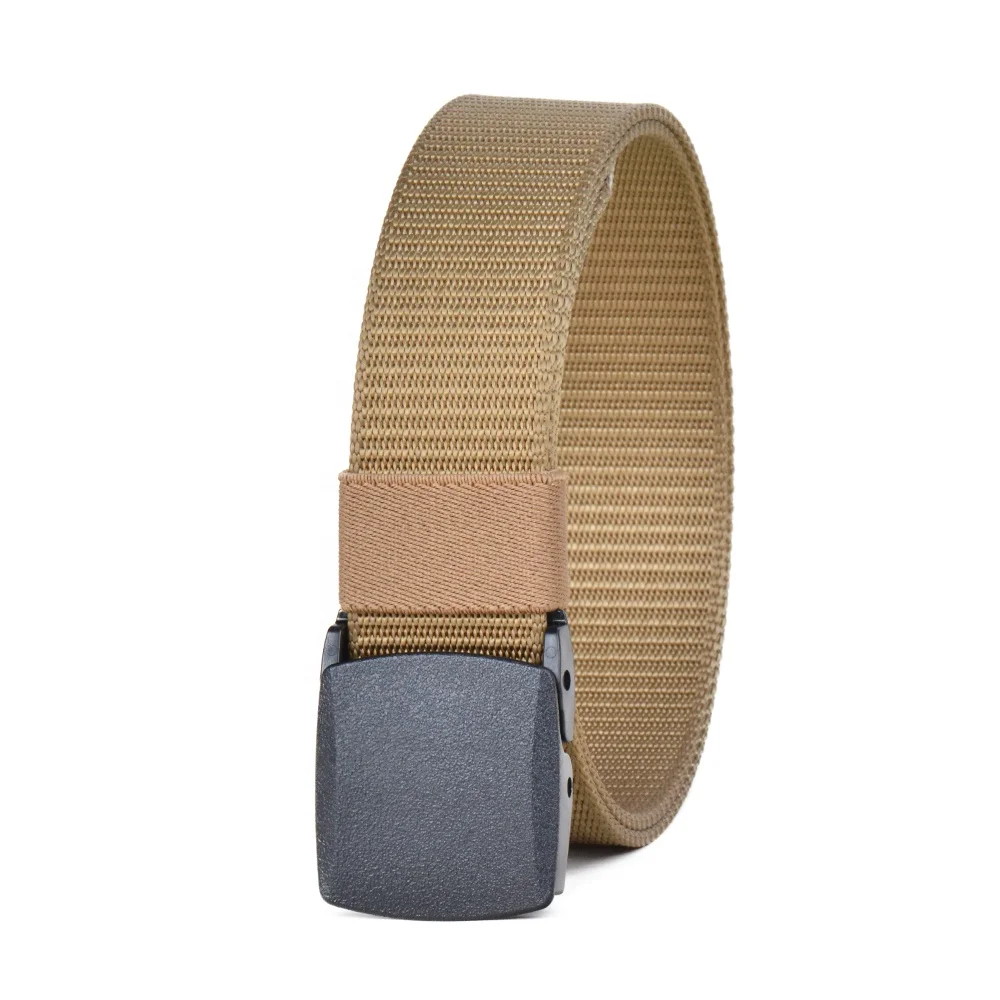 
Nylon Canvas Breathable Military Tactical Men Waist Belt With Plastic Buckle 