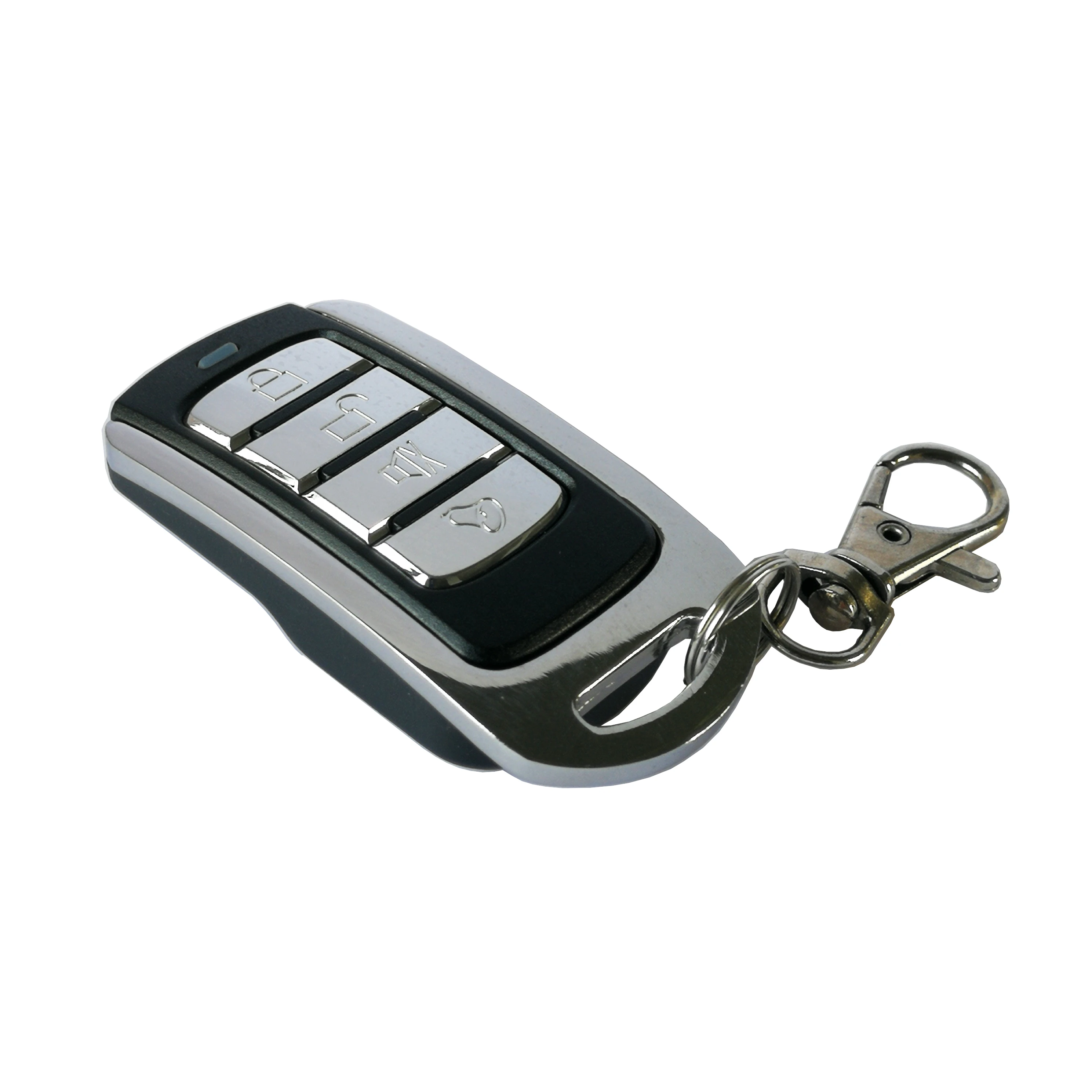 

433 universal remote control car key copy code Wireless copy code remote control Garage door remote control, Black