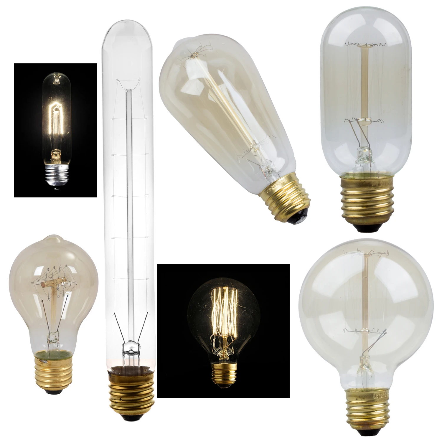 12v dc led light bulb 24V led filament bulb A60 A19 led light