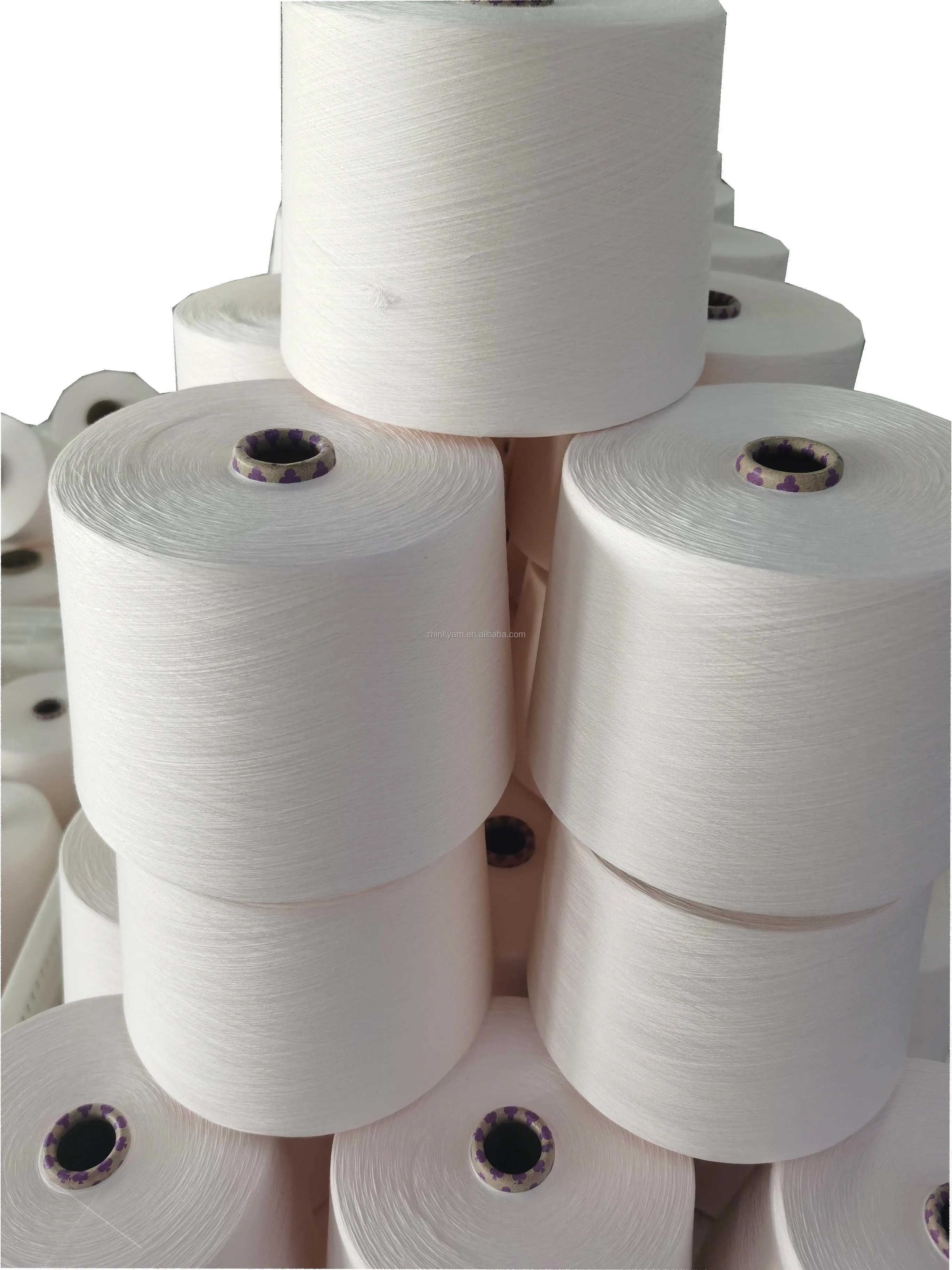 
Modal yarn 100% Lenzing Fine Modal(0.9D) Ne60/1 compact siro spun yarn 