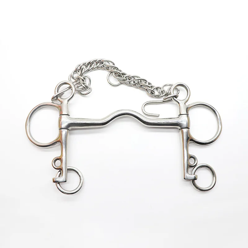 

2020 Horse Bits Snaffle Bit for Horse High Quality Horse Riding Bits Stainless Steel Race Products Equestrian Equip