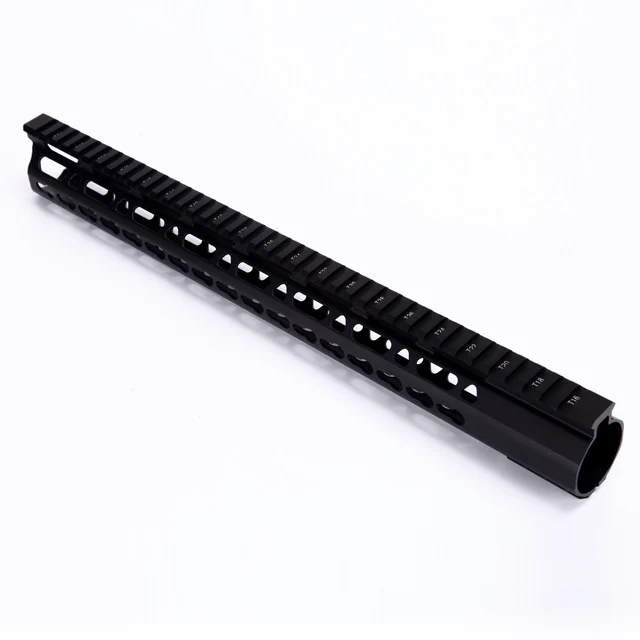 
12' GD051 Quad Rails Handgaurd Alloy Aluminum T6061 for AR15 