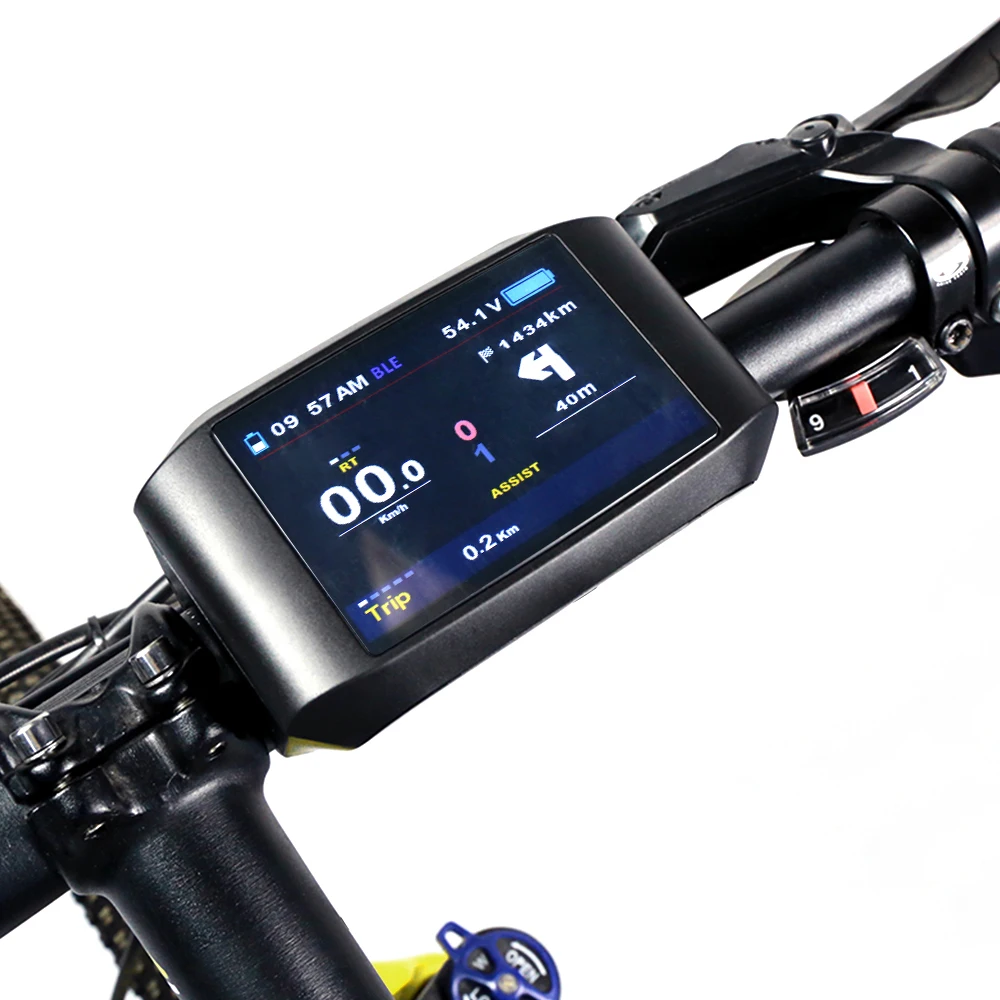 Electric Bicycle Display 750c Bluetooth Apt Color Lcd Electric Bike