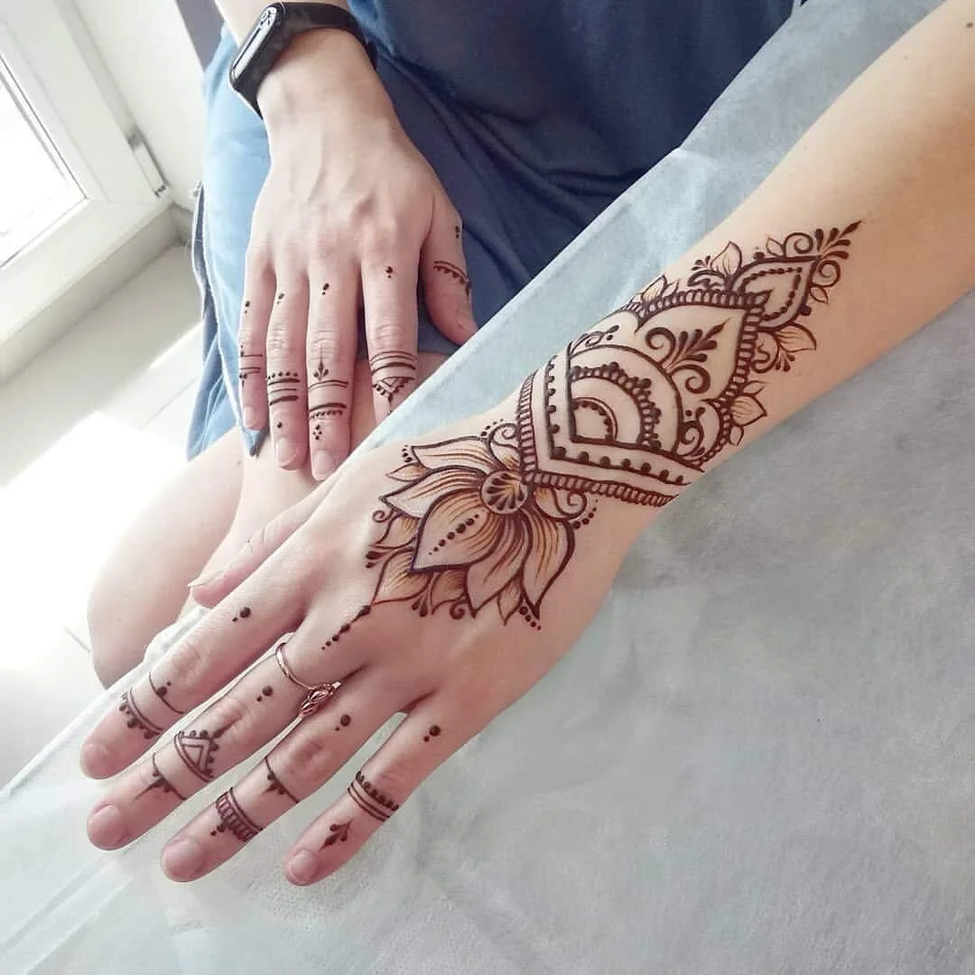 

Factory custom henna tattoo sticker tattoo template tattoo stencil temporary for man and woman, Black