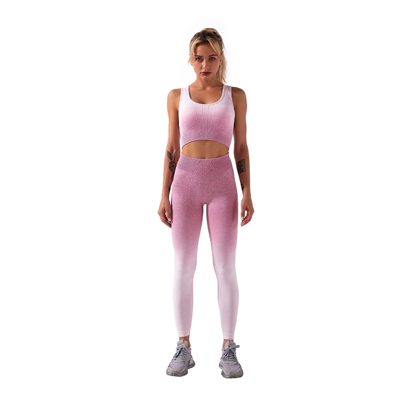 

New 2021 Customized Colors and Sizes Fitness Yoga Set for Exercise and Yoga