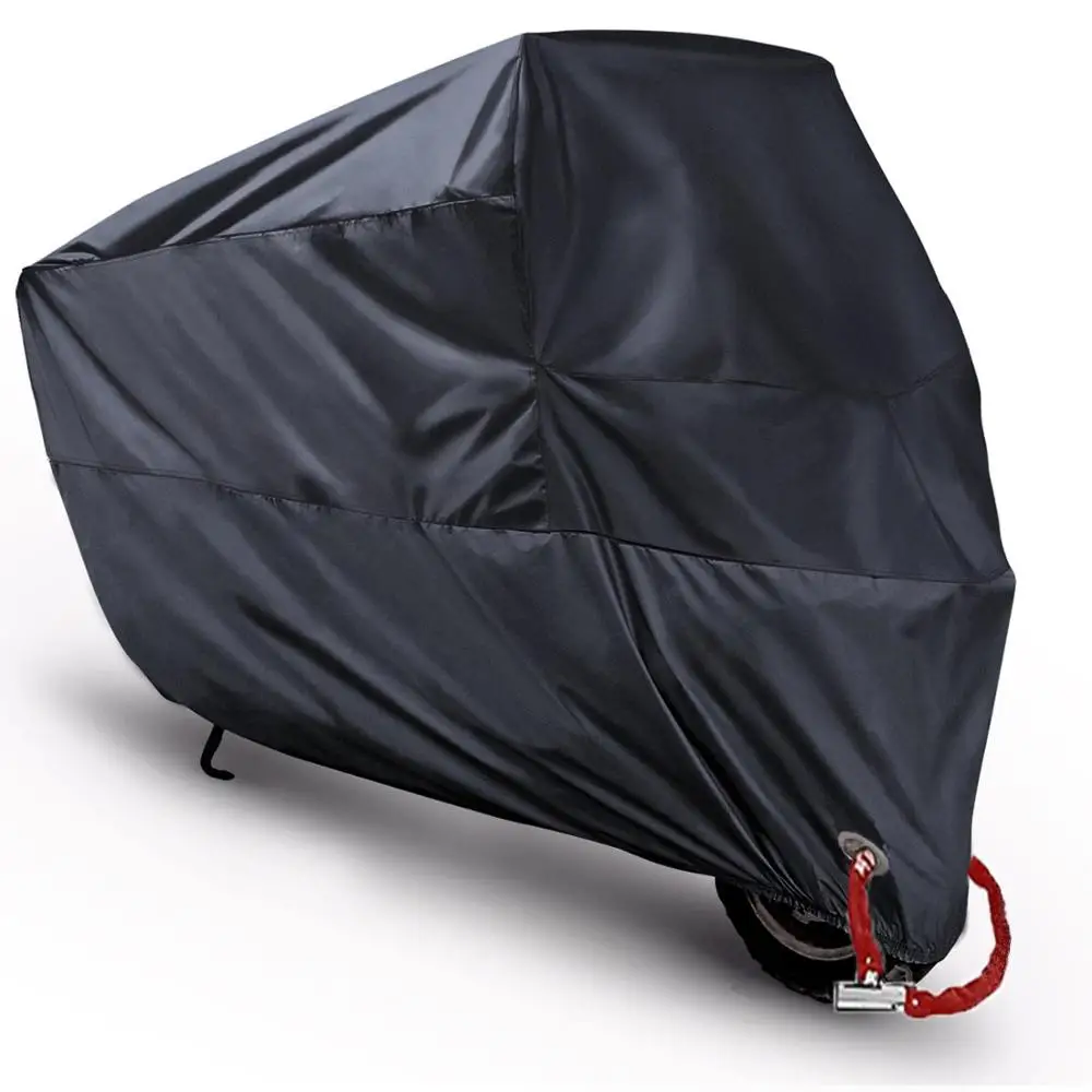 

Motorcycle Cover Outdoor Uv Proof Black 210D Waterproof Silver Coated Polyester Waterproof Dustproof Sun Proofwaterproof CN;SHN