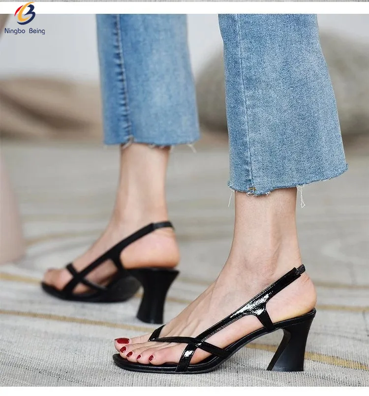 

Hot sale summer heel sandals for women and ladies dress sandals office shoes
