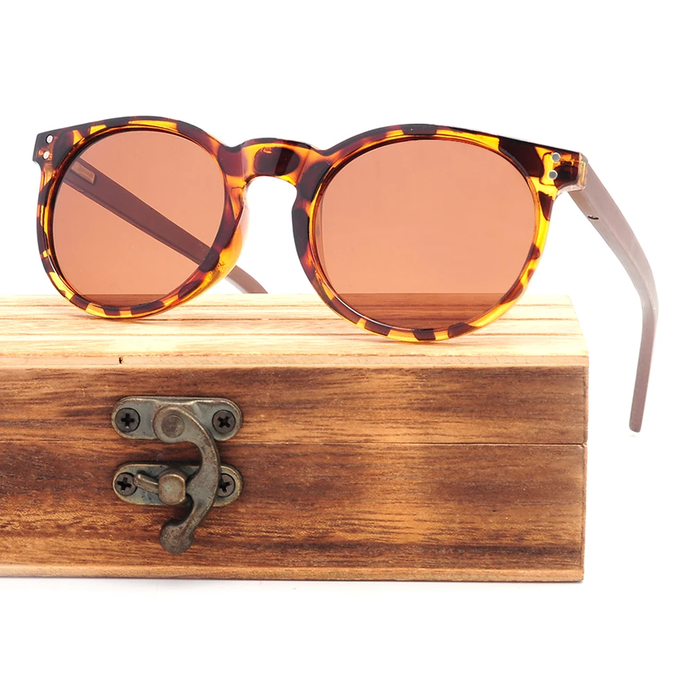 

Best selling sunglasses in summer 100% natural bamboo promotion recyclable sun glasses LS5019