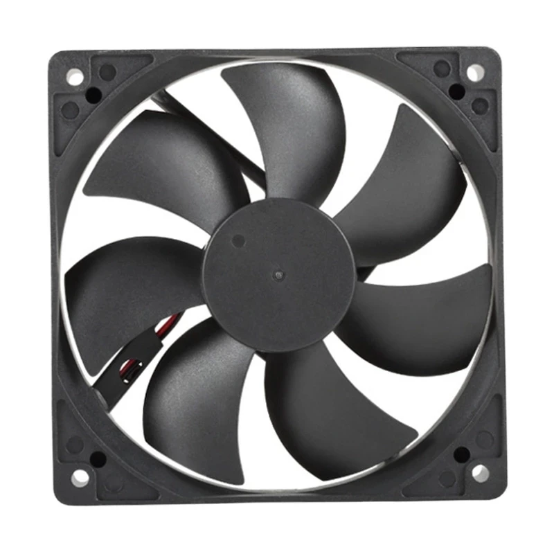 

Computer fan PC power 2PIN 12025 power replacement hydraulic mute 12CM fan