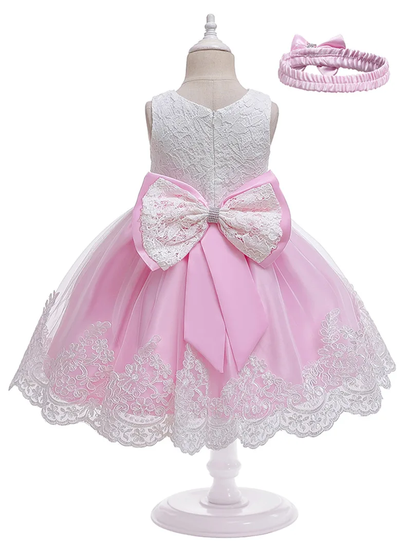 Flower Girl Party Dress Nigeria Popular Newborn Baby Girl Birthday