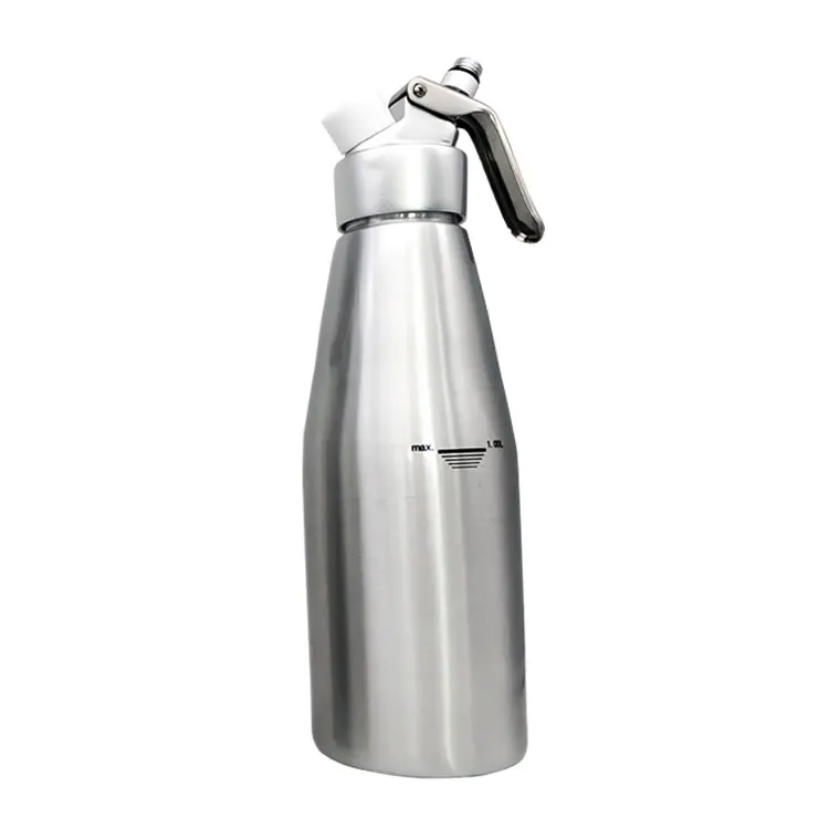 
fast delivery wholesale 250ml / 500ml / 1000ml cream whipper dispenser with 3 nozzles 