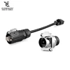 IP67 Certificate Aircraft Plugs Ethernet 16mm Cable Connectors