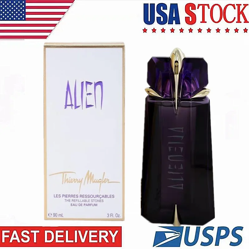 

Women's perfumes Mugler Alien 90ml Long Lasting Body spray Perfume for Women low price promotion