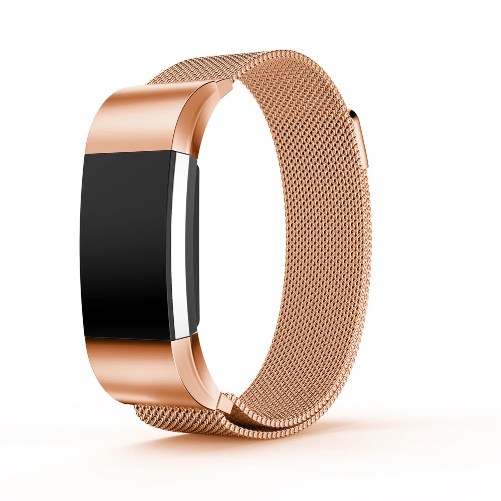 

Yida different multi colour mesh watch strap for men replacement for Fitbit charge 2