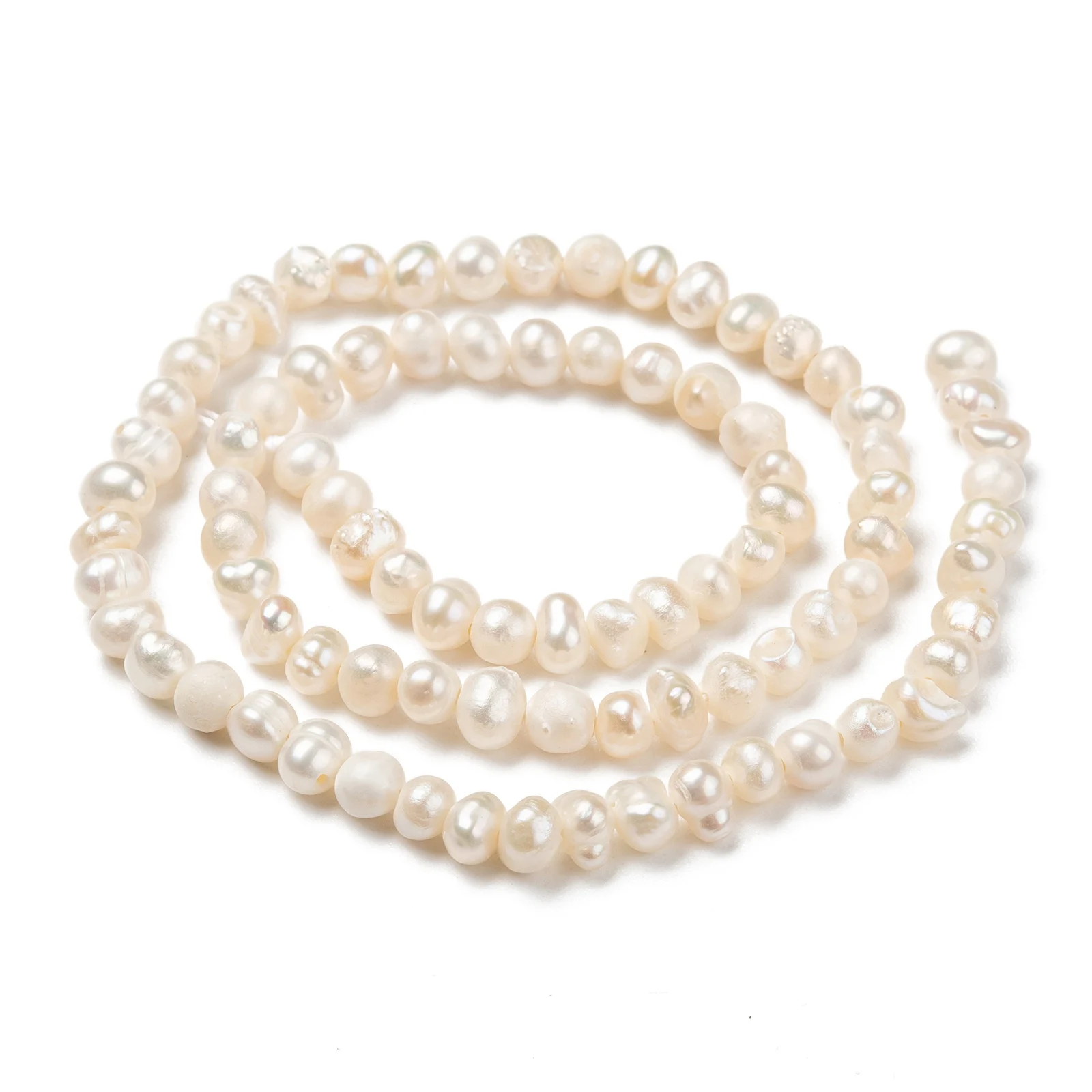

PandaHall Jewelry Round Loose Freshwater Pearl Beads