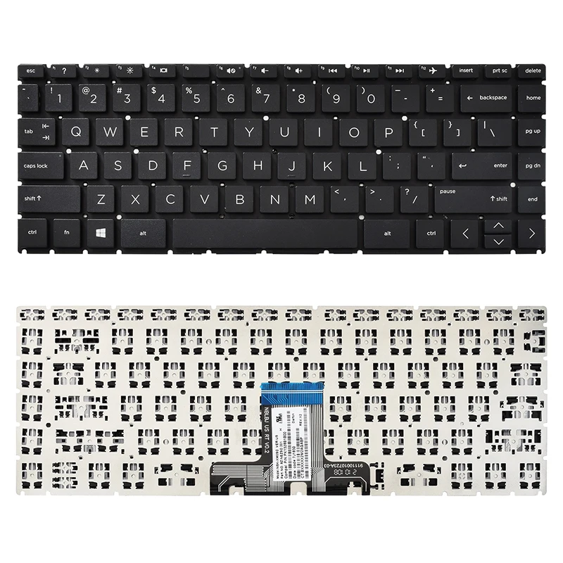 

Factory Wholesale Notebook Keyboard for HP 14-CK 14-CD 14-CM 14-DG 14-DQ 14s-DQ 240 G7 245 G7 246 G7.Pavilion X360 14-CD, Black