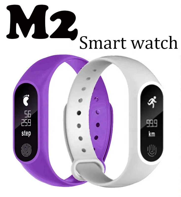 

M2 heart rate blood pressure watch Band Fitness Tracker BT 4.0 Waterproof Ip67 Smart Bracelet Wristband with user manual
