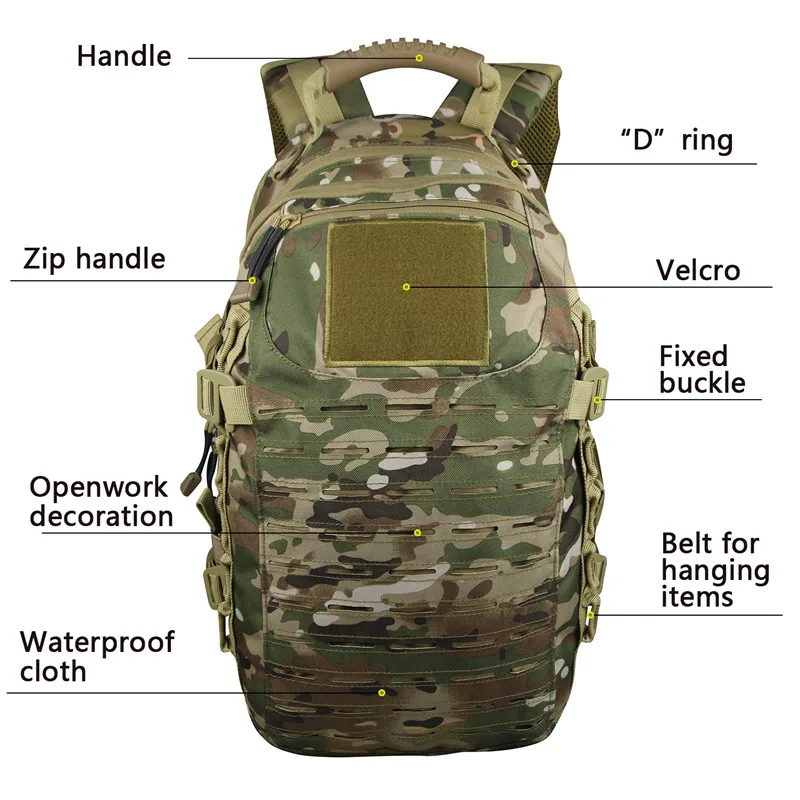 

Mochila Militar Tactical backpack Big capacity backpack waterproof backpack