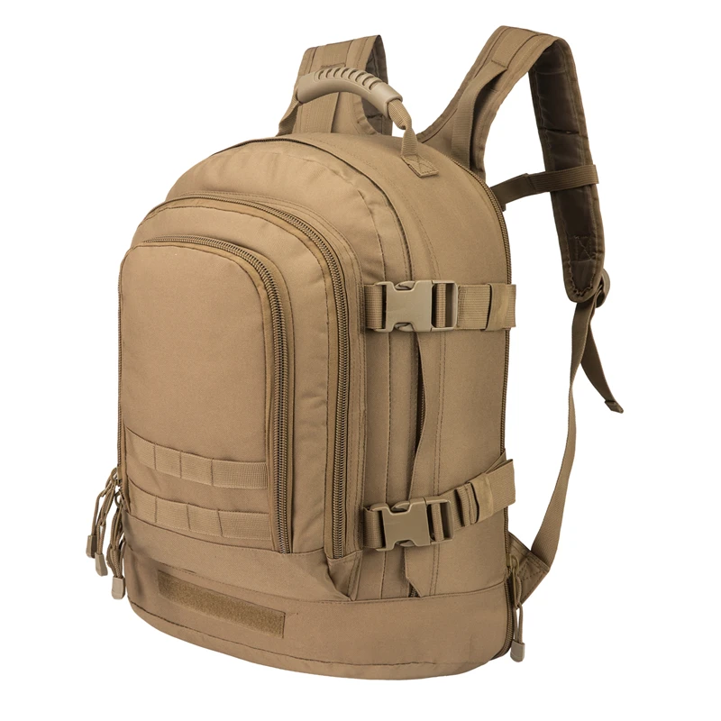 

Custom Logo Range Highland Military Large Assault Tactical Backpack Military, Tan