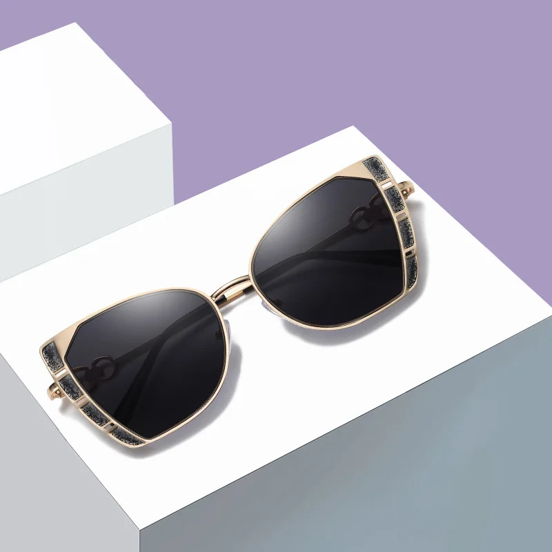 

Fashion Uv Protection Summer Sunshade Sunglasses Personalized Metal Sun Glasses