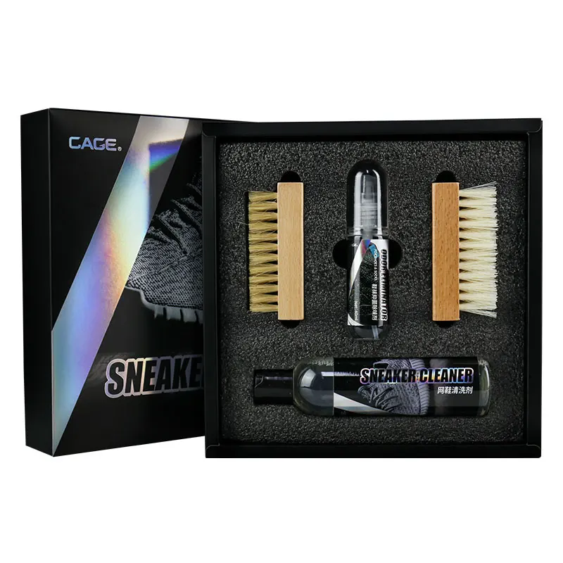 

Factory Wholesale Only Oem Natural ingredients Sneaker Suede Shoe Cleaner Cleaning Care Set Liquid Shoe Care Kit Private Label