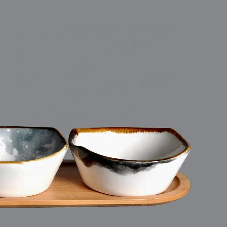 ceramic serving bowl set