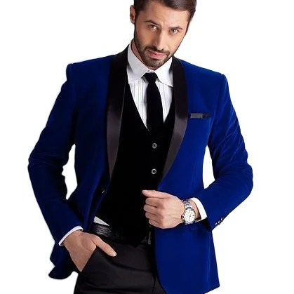 

Men velvet wedding blazer velvet groomsmen coat Gift For men cocktail suit 2pcs jacket pants