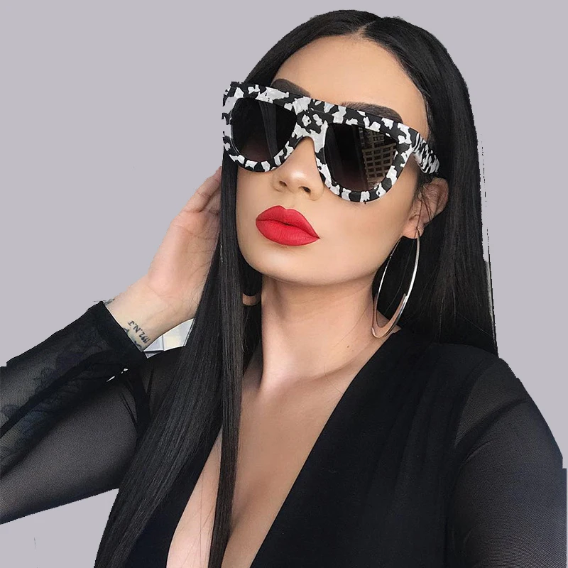

Finewell white marble frame sunglasses 2021 woman sunglasses luxury oversized custom shades sunglasses logo