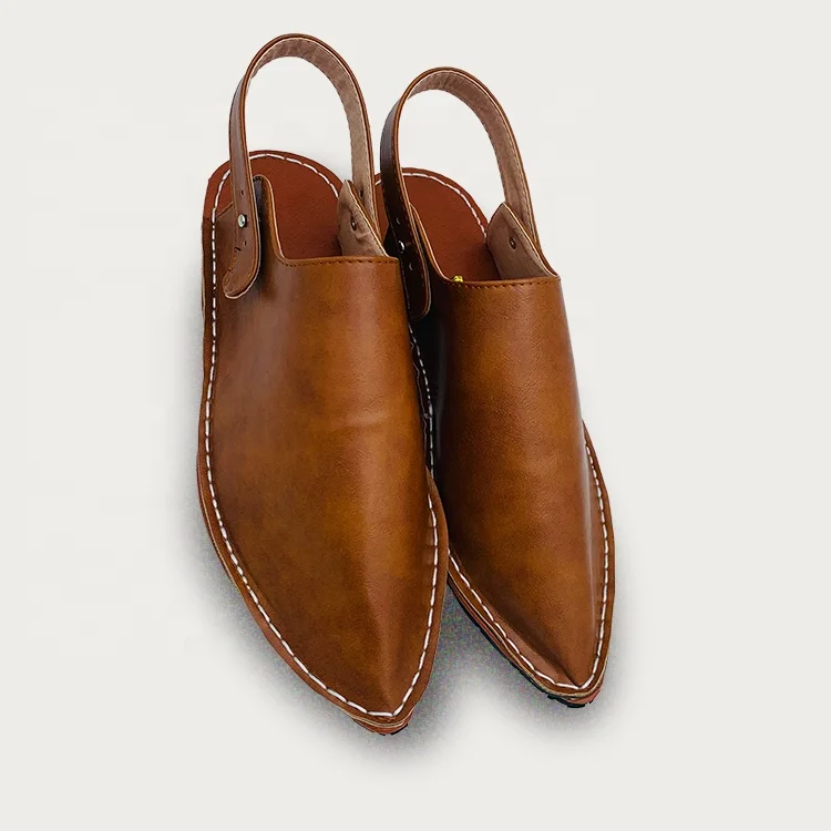 

Brown Stylish Leather Men's Closed Toe Slingback Sandals