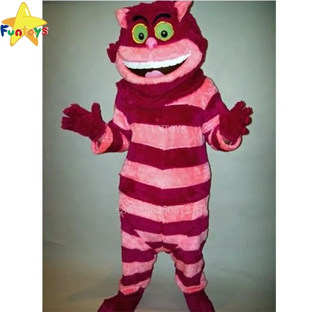 Funtoys Ce Personnalise Cheshire Chat Dessin Anime Animaux Cosplay Costume De Mascotte Performance Fursuit Pour Adulte Buy Costume D Animal Adulte Costume De Mascotte De Dessin Anime De Chat De Cheshire Costumes De Mascotte