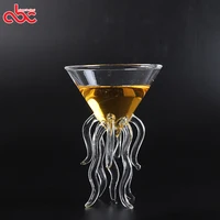 

Handmade Borosilicate Creative Jellyfish Octopus Cocktail Glass