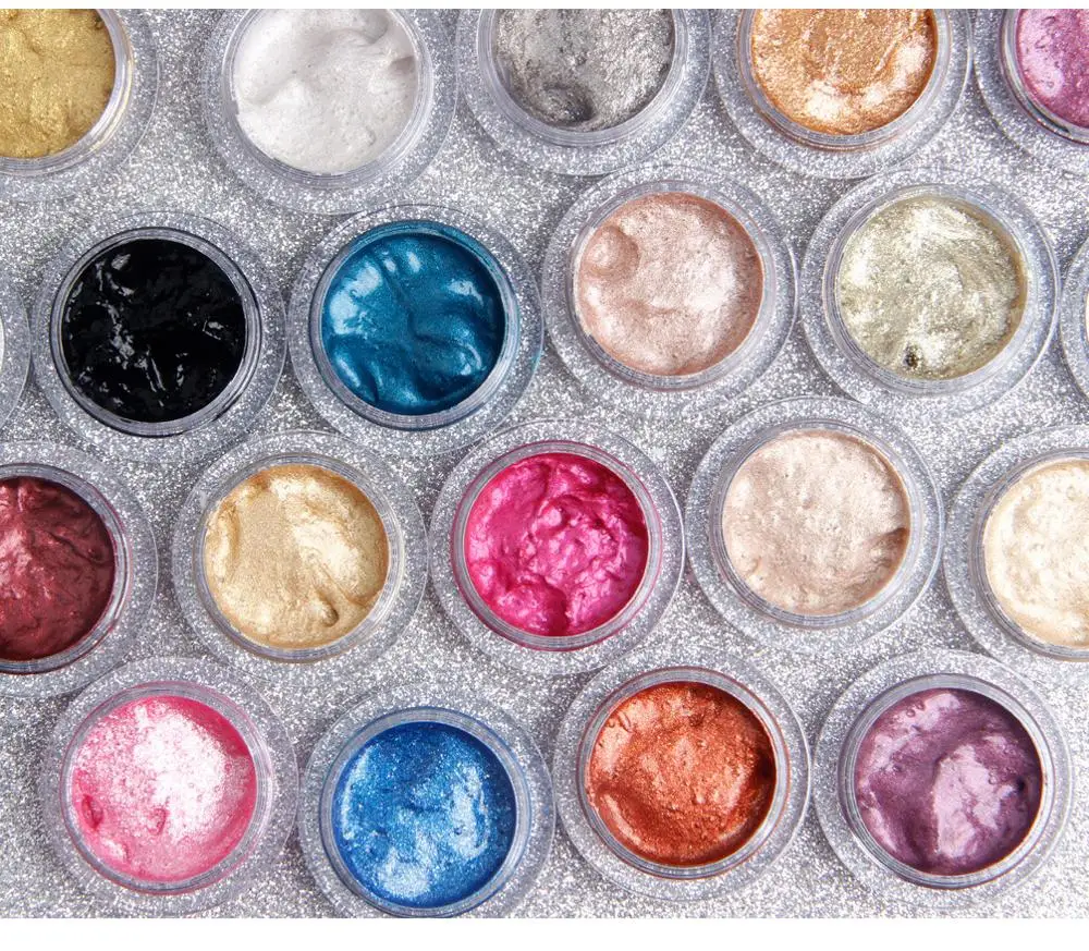 VMAE New Hot Selling Makeup Private Label 25 Colors Metallic Shimmer Eye EyeShadow Highlighter Jelly Cream/Gel