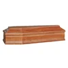 Cheap steel casket spain coffin solid cherry
