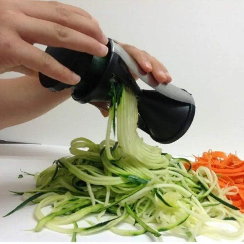 

Funnel Cutter Carrot Spiral Cutter Vegetable Grater Kitchen Accessories, As photo